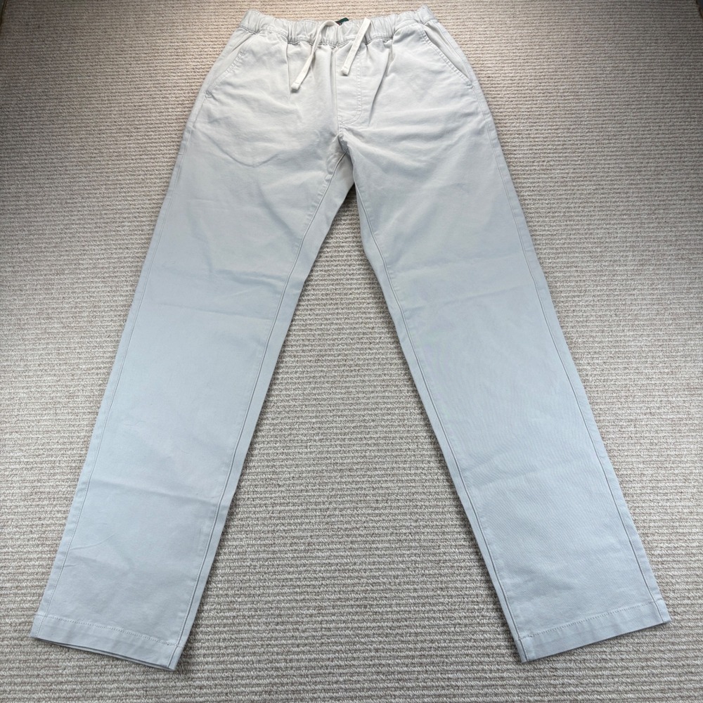 J.Crew Oarsman Cordura Dock Pants Mens XS Stone Drawstring Cotton  CK691